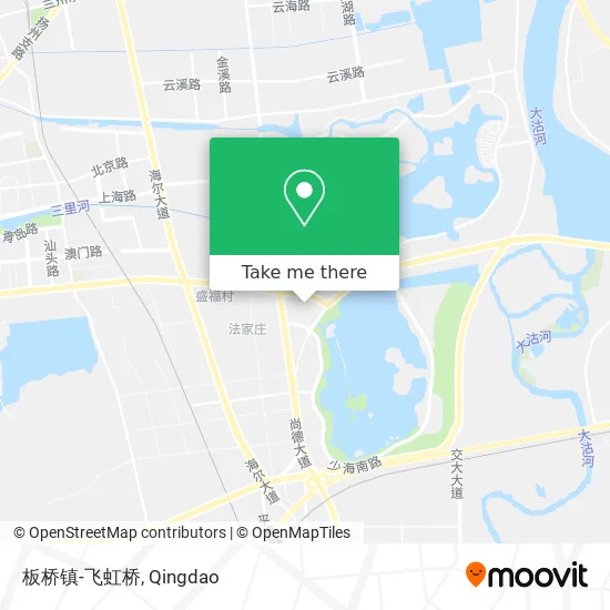 板桥镇-飞虹桥 map