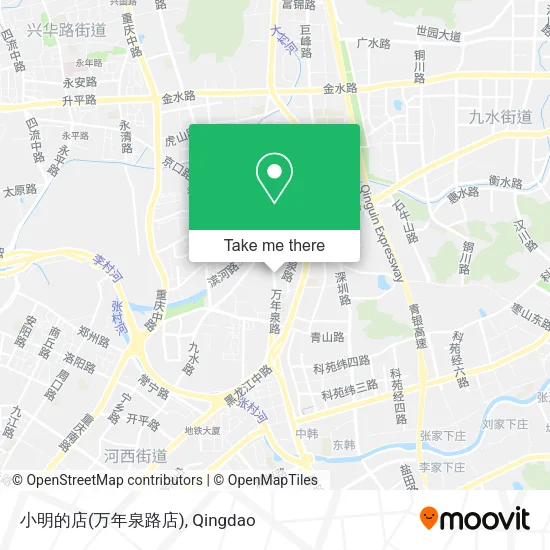 小明的店(万年泉路店) map