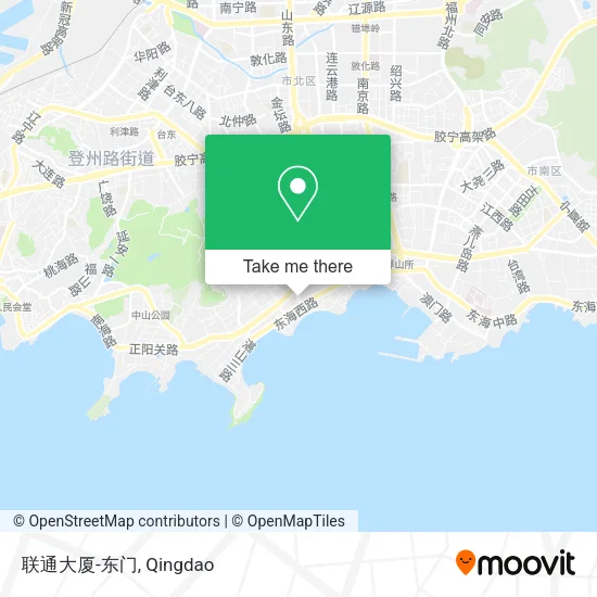 联通大厦-东门 map