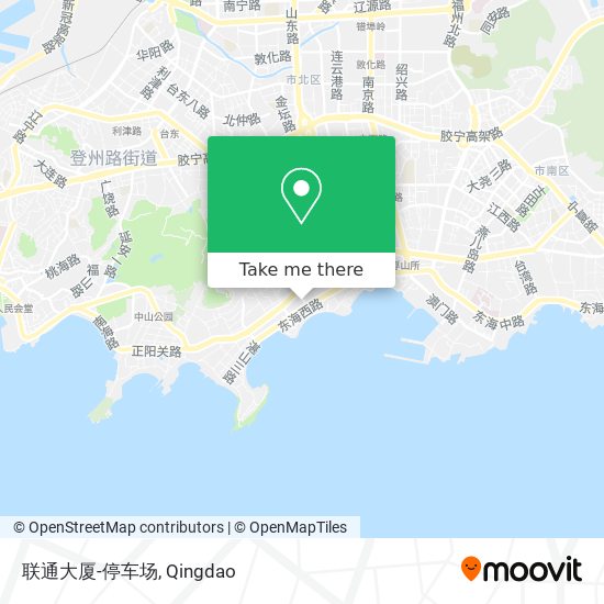 联通大厦-停车场 map