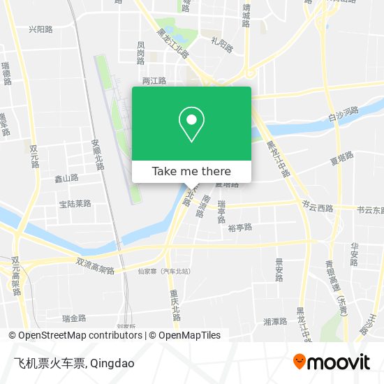 飞机票火车票 map
