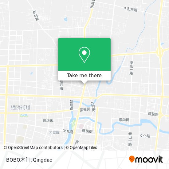 BOBO木门 map