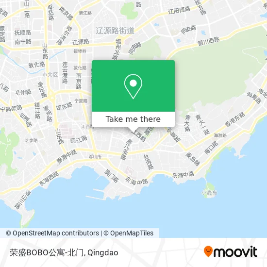 荣盛BOBO公寓-北门 map