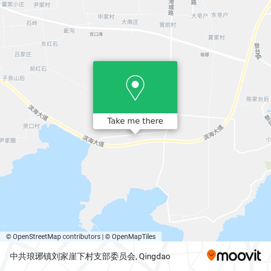 中共琅琊镇刘家崖下村支部委员会 map