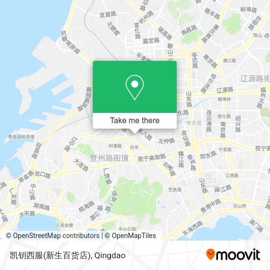 凯钥西服(新生百货店) map