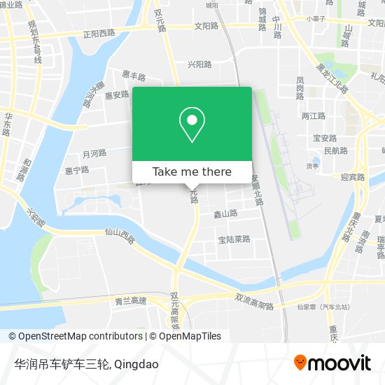 华润吊车铲车三轮 map