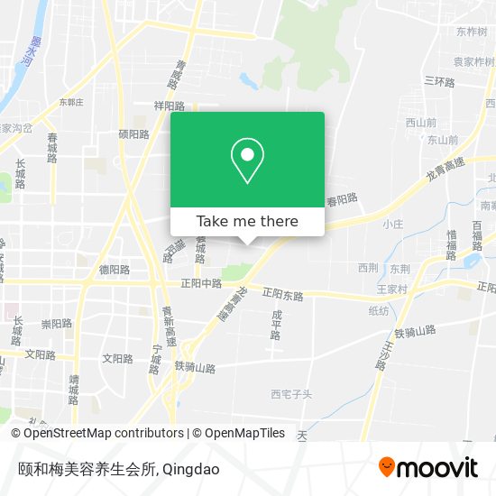 颐和梅美容养生会所 map