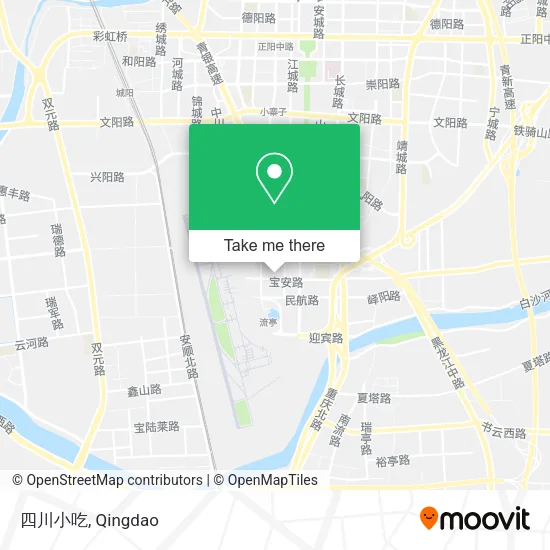四川小吃 map