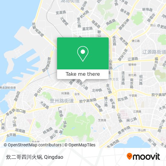 炊二哥四川火锅 map
