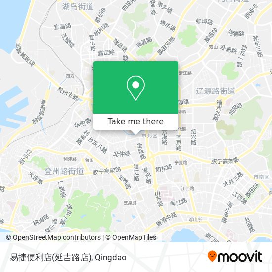 易捷便利店(延吉路店) map