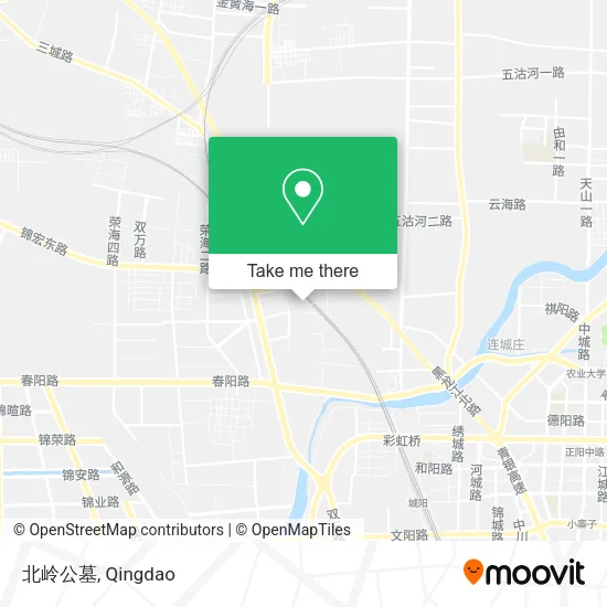 北岭公墓 map