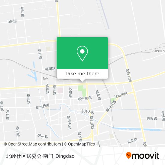 北岭社区居委会-南门 map