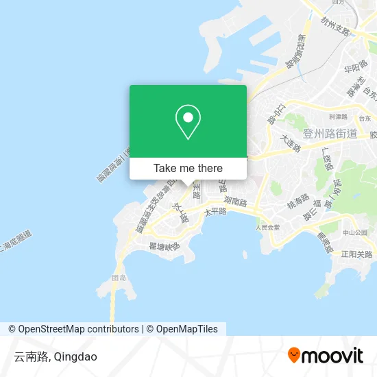 云南路 map