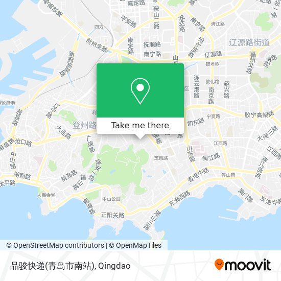 品骏快递(青岛市南站) map