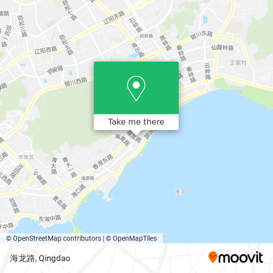 海龙路 map