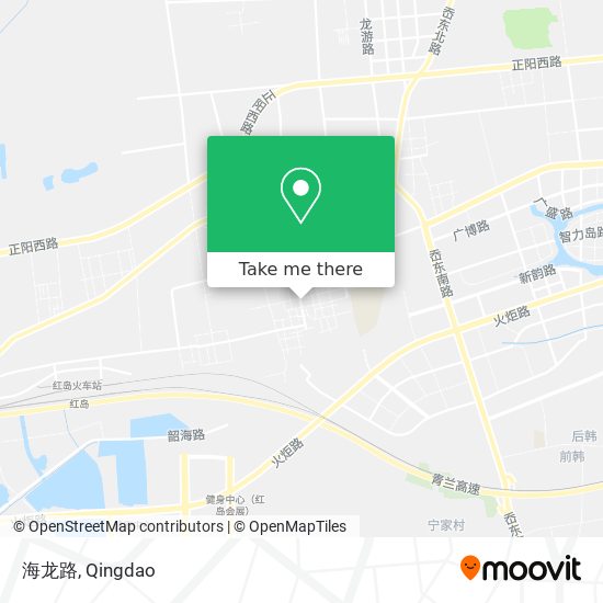 海龙路 map