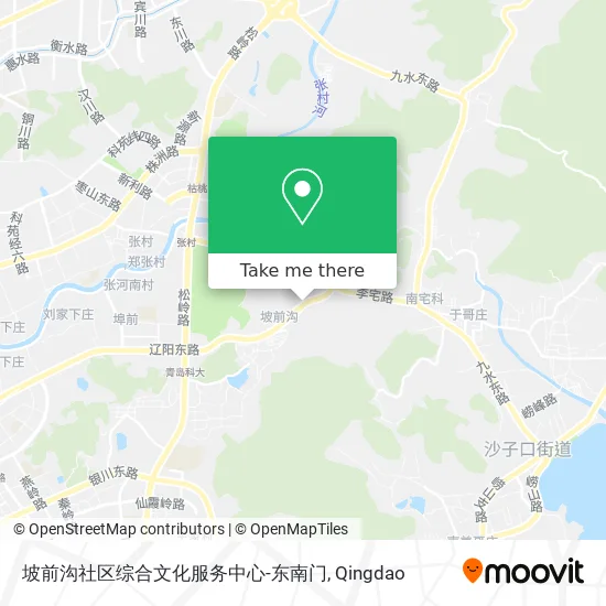 坡前沟社区综合文化服务中心-东南门 map