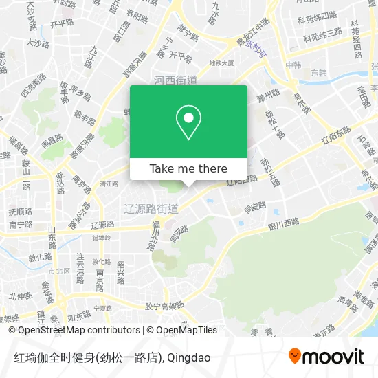 红瑜伽全时健身(劲松一路店) map