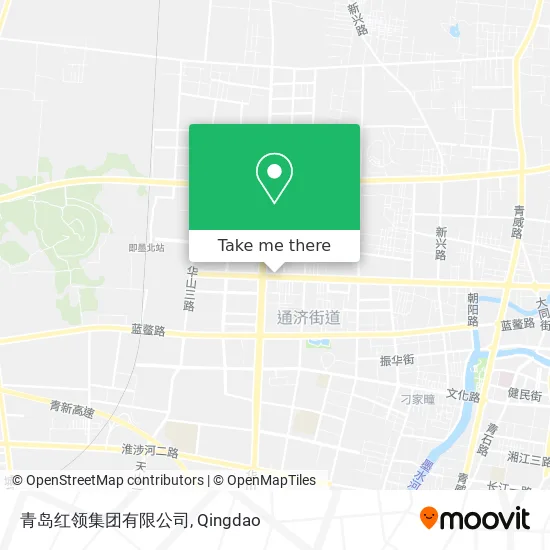 青岛红领集团有限公司 map