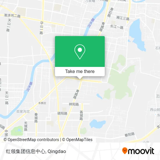 红领集团信息中心 map