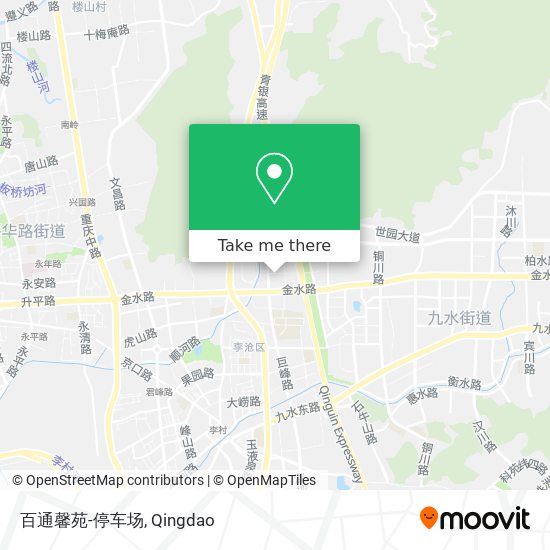 百通馨苑-停车场 map