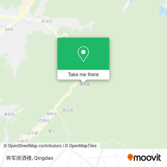 将军崮酒楼 map