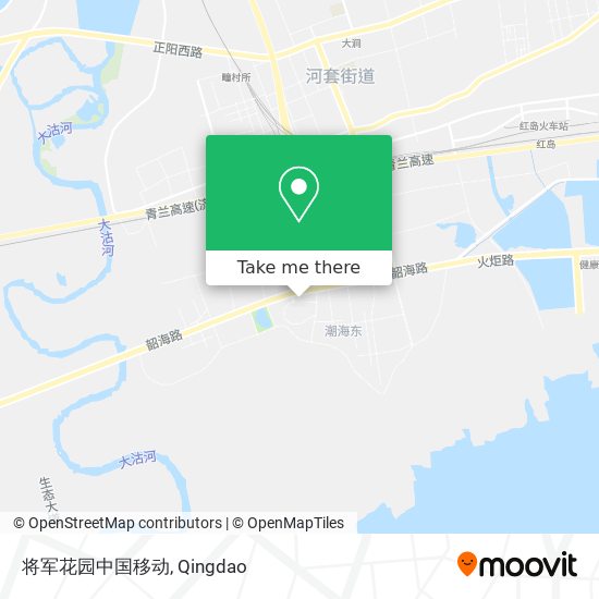 将军花园中国移动 map