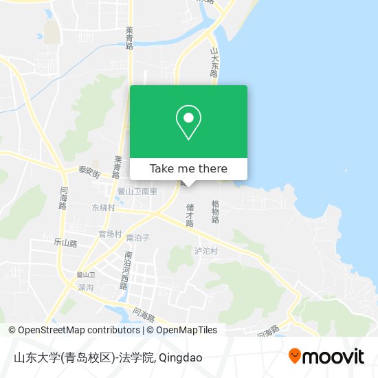 山东大学(青岛校区)-法学院 map