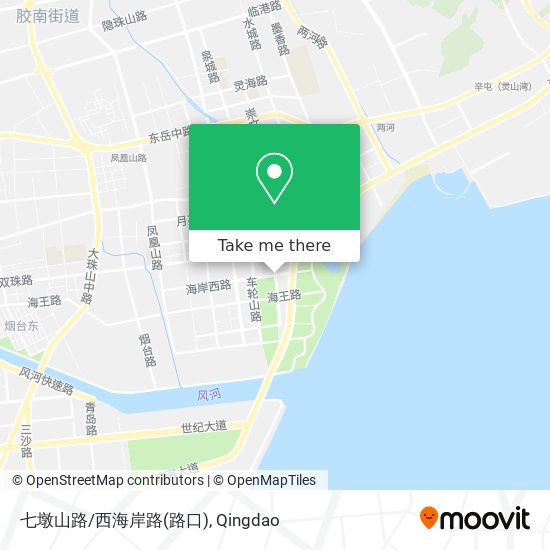 七墩山路/西海岸路(路口) map