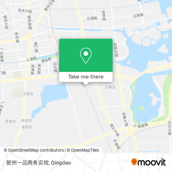 胶州一品商务宾馆 map