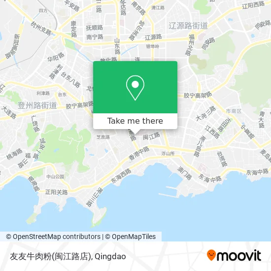 友友牛肉粉(闽江路店) map