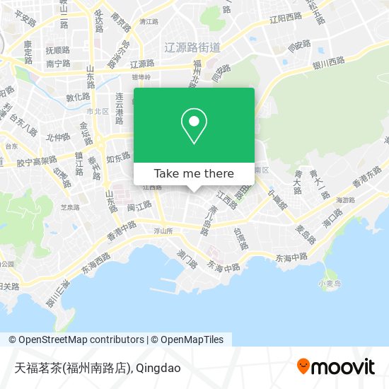 天福茗茶(福州南路店) map