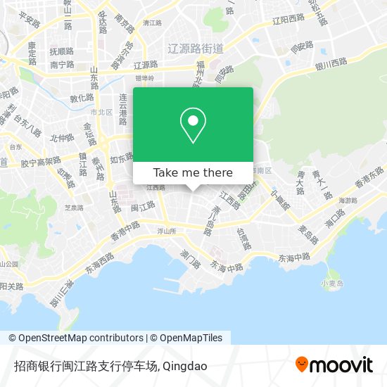招商银行闽江路支行停车场 map