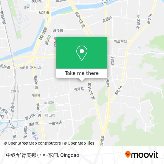 中铁华胥美邦小区-东门 map