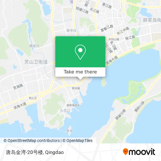 唐岛金湾-20号楼 map