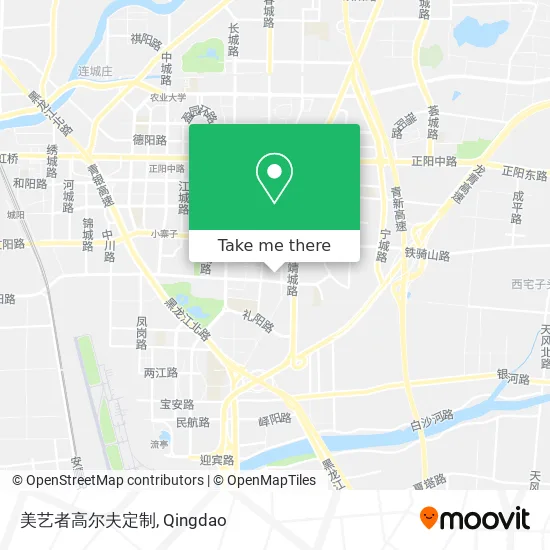 美艺者高尔夫定制 map