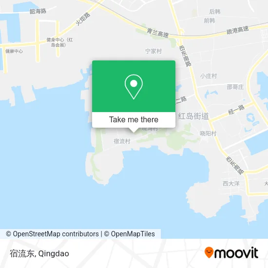 宿流东 map