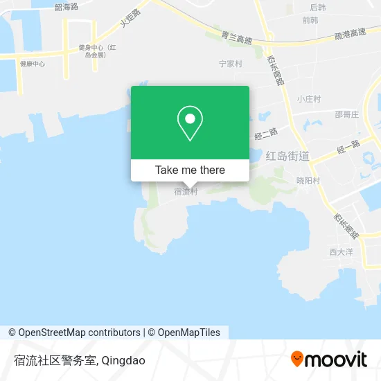 宿流社区警务室 map