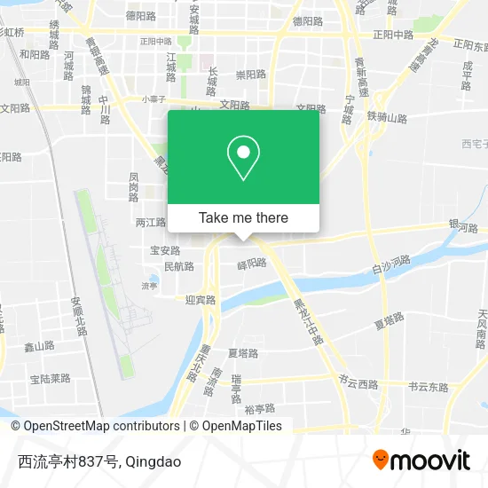 西流亭村837号 map