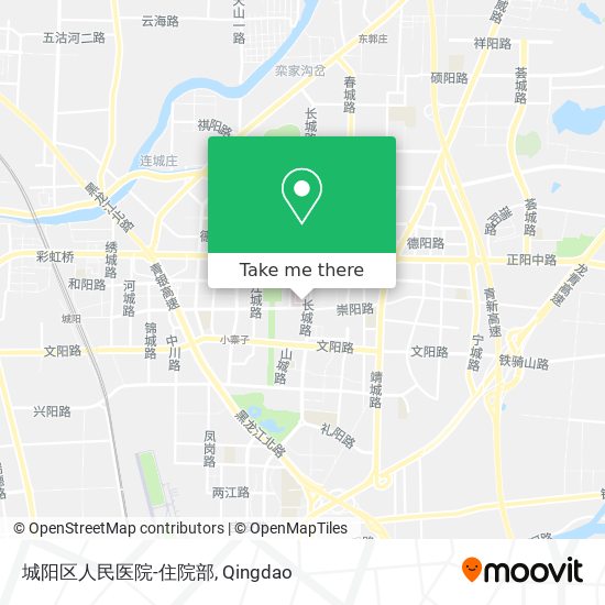 城阳区人民医院-住院部 map