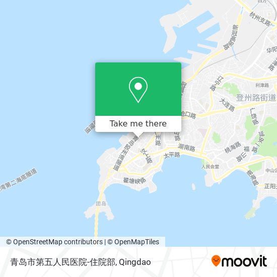 青岛市第五人民医院-住院部 map