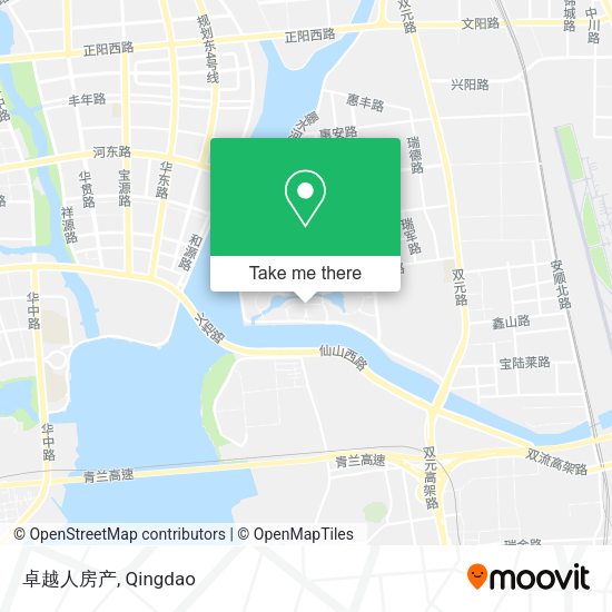 卓越人房产 map