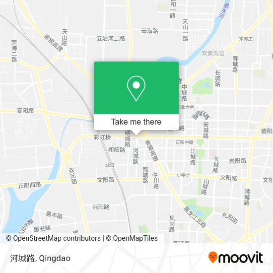 河城路 map