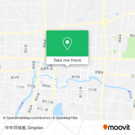 华华羽绒服 map