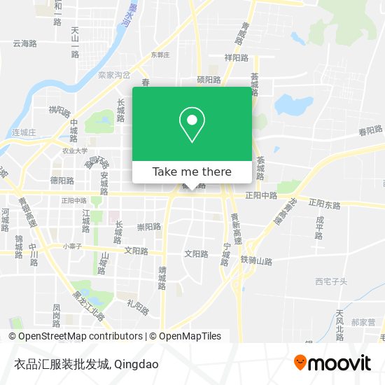 衣品汇服装批发城 map