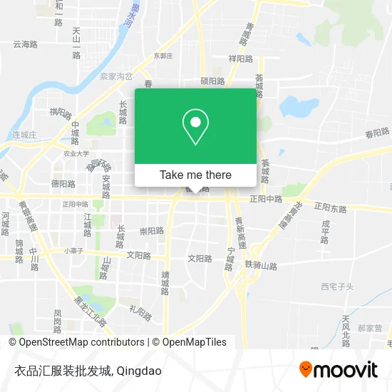 衣品汇服装批发城 map