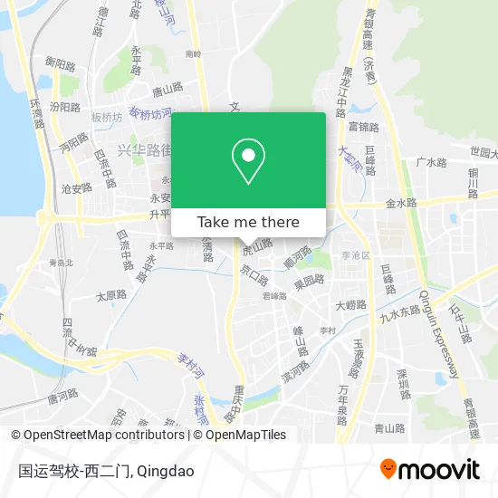 国运驾校-西二门 map
