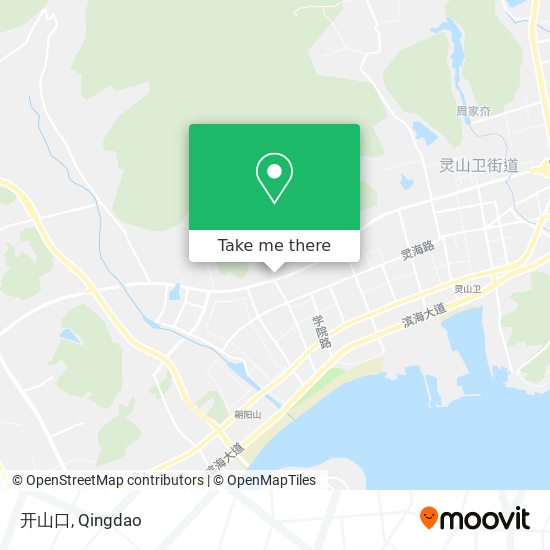 开山口 map