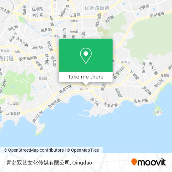 青岛双艺文化传媒有限公司 map