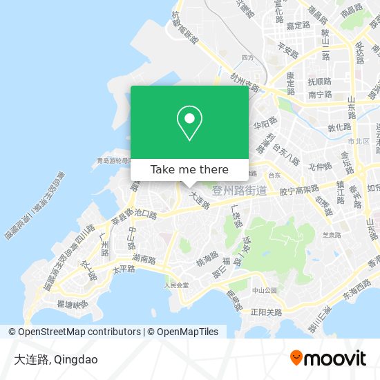 大连路 map